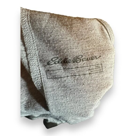 Women’s 2XL Eddie Bauer FREEDRY Heather Gray Racerback Workout Top 18 20 XXL - Picture 8 of 8